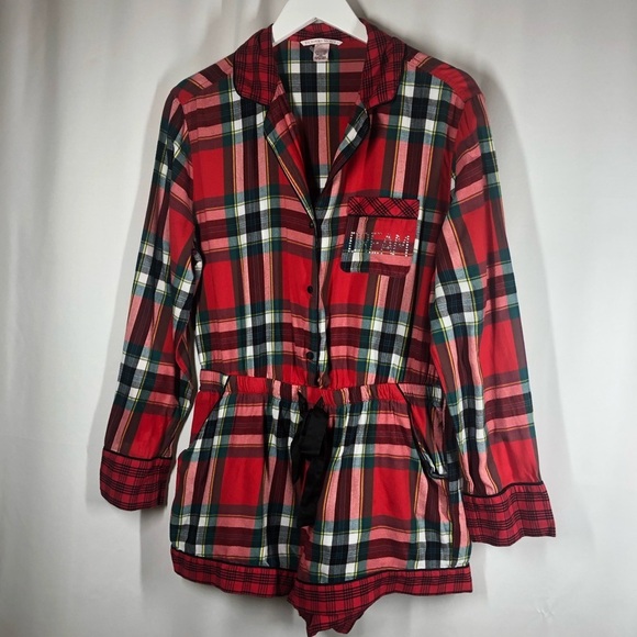 Victoria’s Secret romper 3 pockets size M long sleeve - Picture 1 of 10